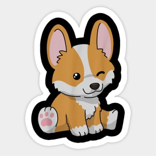 Corgi Gifts For Corgi Lovers Corgi Shirt Women Corgi Dog Sticker